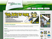 Tablet Screenshot of mediaaccess.com.ph
